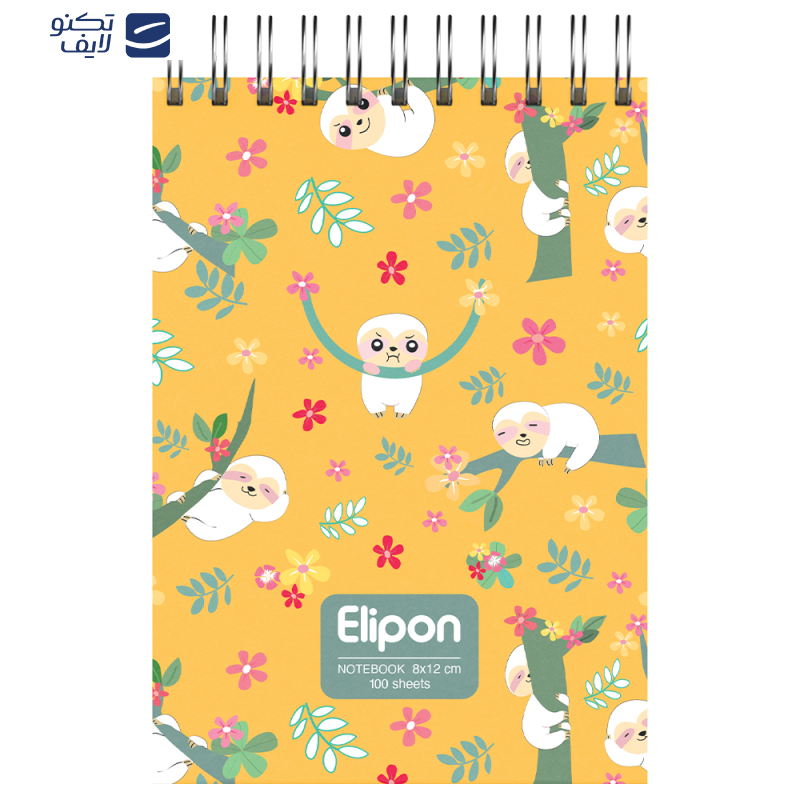  دفتر یادداشت 100 برگ الیپون کد 2651387