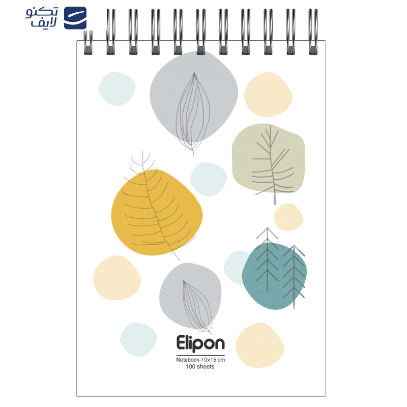  دفتر یادداشت 80 برگ الیپون کد 2621370