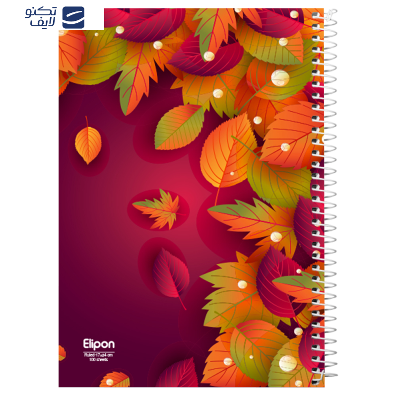 دفتر مشق 100 برگ الیپون کد 2781277