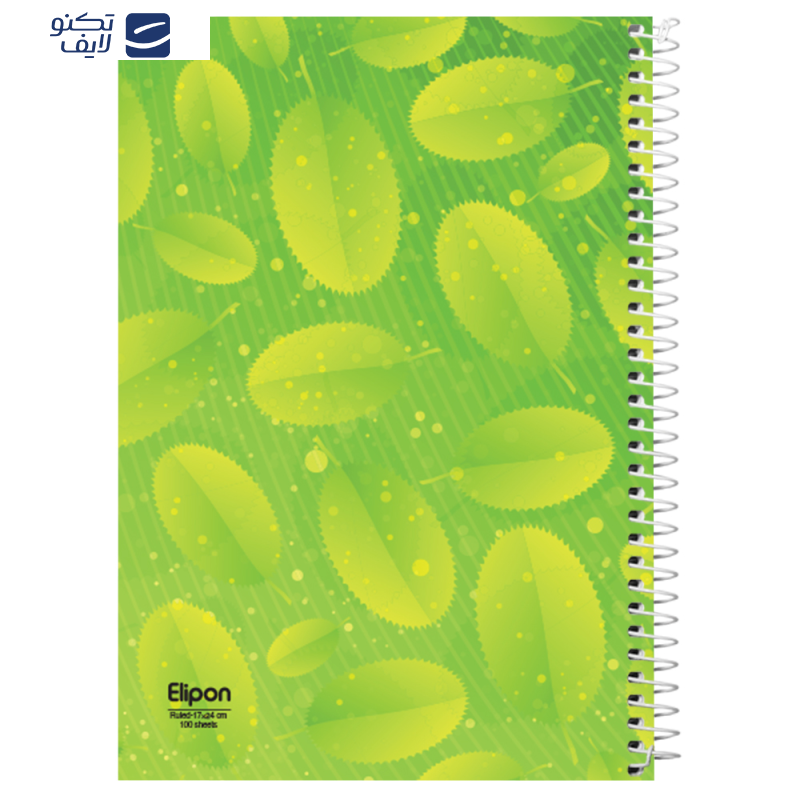 دفتر مشق 100 برگ الیپون کد 2781284