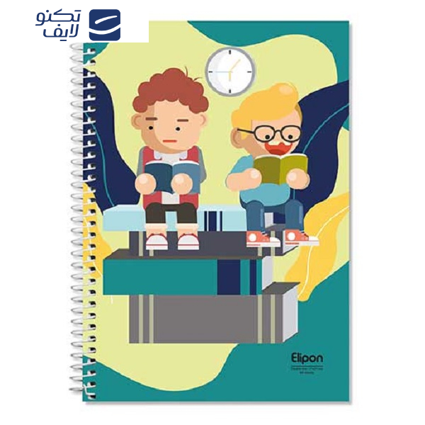 دفتر زبان 60 برگ الیپون کد 2591347