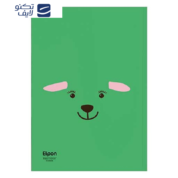 دفتر مشق 40 برگ الیپون کد 2101213