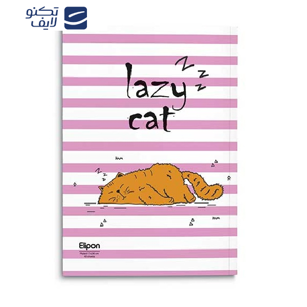 دفتر مشق 40 برگ الیپون کد 2921228