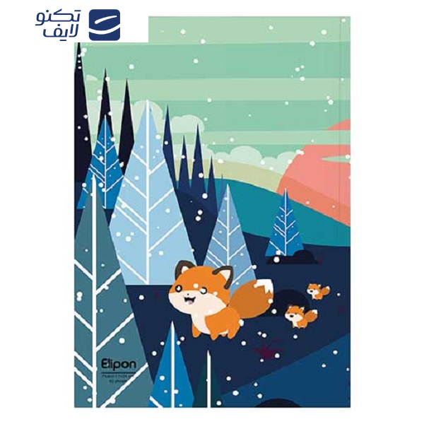  دفتر مشق 60 برگ الیپون کد 2201240