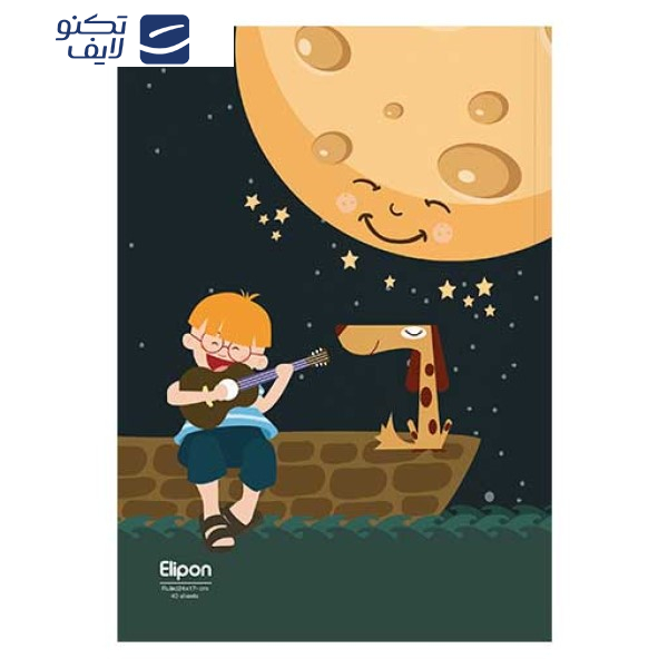 دفتر مشق 40 برگ الیپون با کد 2921227