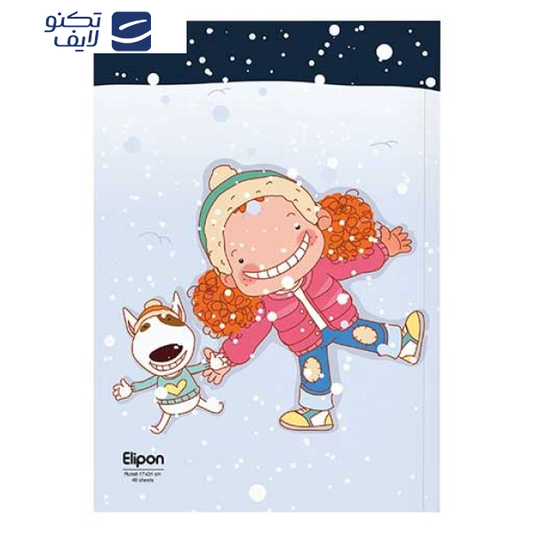 دفتر مشق 40 برگ الیپون با کد 2921226