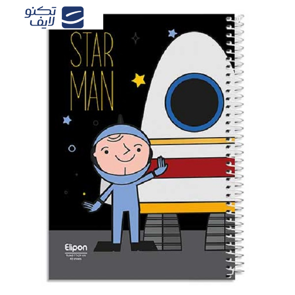  دفتر مشق 60 برگ الیپون کد 2231313