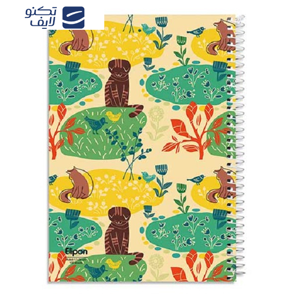 دفتر مشق 100 برگ الیپون کد 2391275