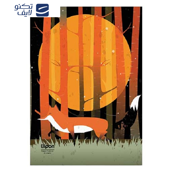 دفتر مشق 60 برگ الیپون کد 2151234