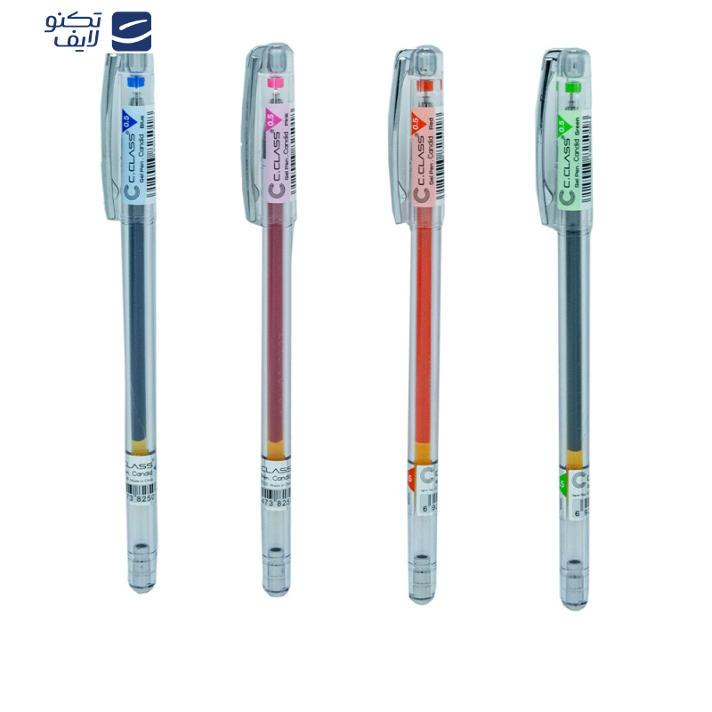 خودکار سی.کلاس مدل candid بسته 6 عددی