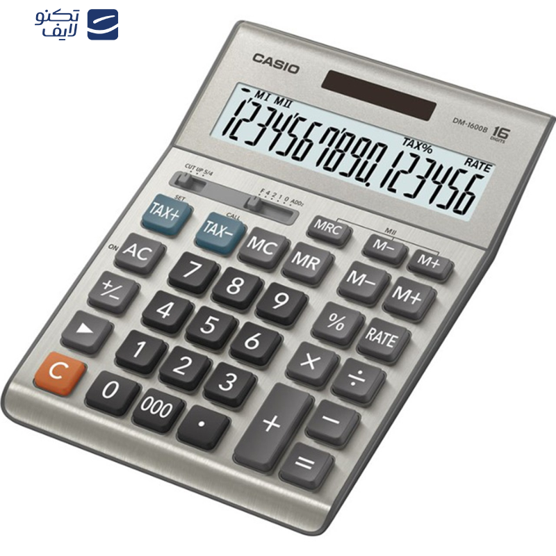 ماشین حساب کاسیو مدل DM-1600B ماشین حساب کاسیو مدل DM-1600B