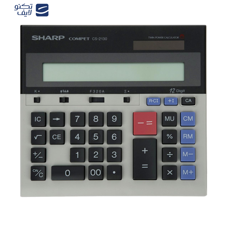 ماشین حساب شارپ کد as-233-ki مدل CS-2130