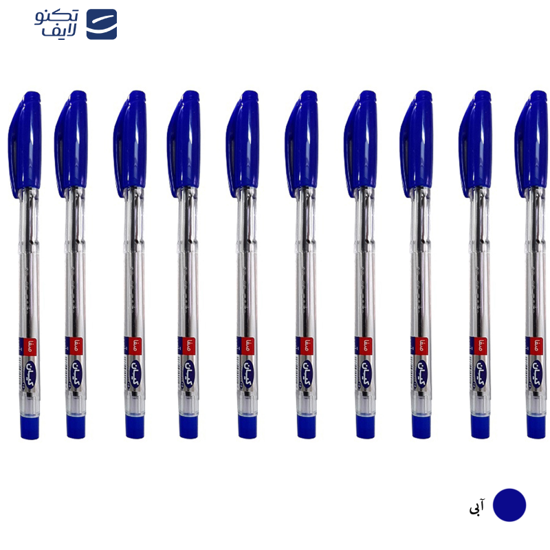 خودکار کیان قطر نوشتاری 1 میلی متر بسته 20 عددی   