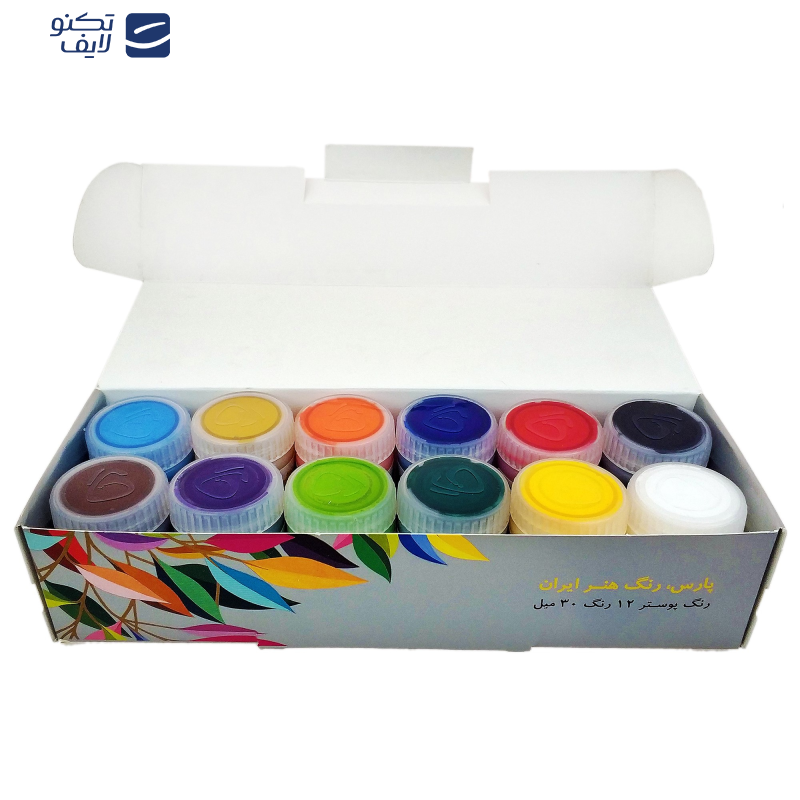 گواش 12 رنگ پارس کد 475402
