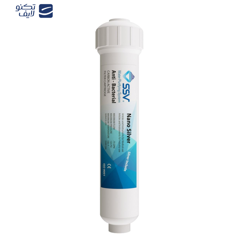 فیلتر دستگاه تصفیه آب اس اس وی مدل NanoSilver