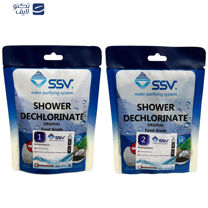 فیلتر دستگاه تصفیه آب اس اس وی مدل dechlorinate به همراه شارژ
