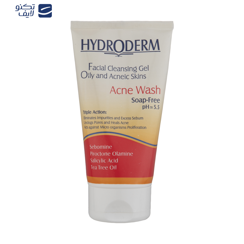 ژل شست‌وشوی صورت هیدرودرم مدل Oily Skin وزن 150 گرم