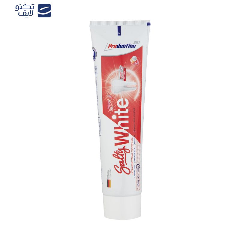 خمیر دندان پرودنتین 361 مدل Salty White وزن 150 گرم 
