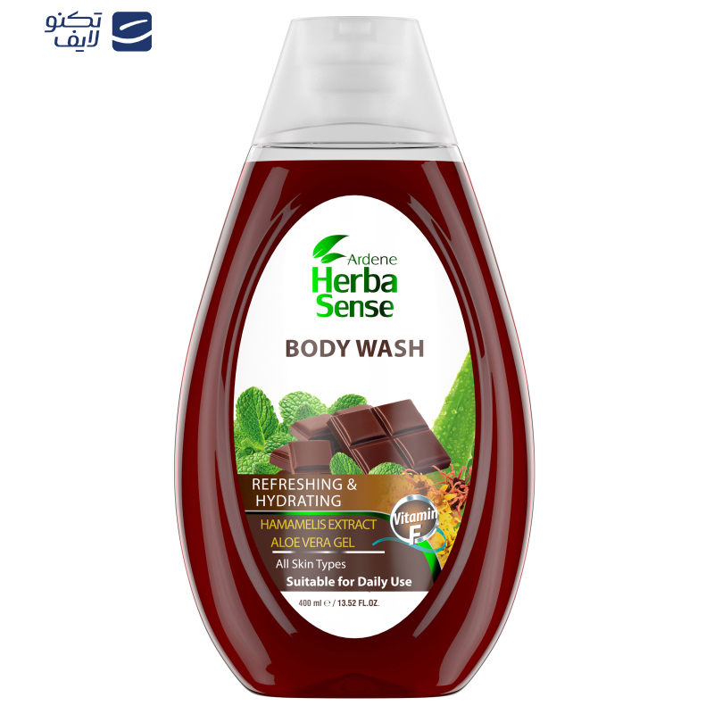 شامپو بدن آردن هرباسنس مدل REFRESHING and HYDRATING حجم 400 میلی لیتر