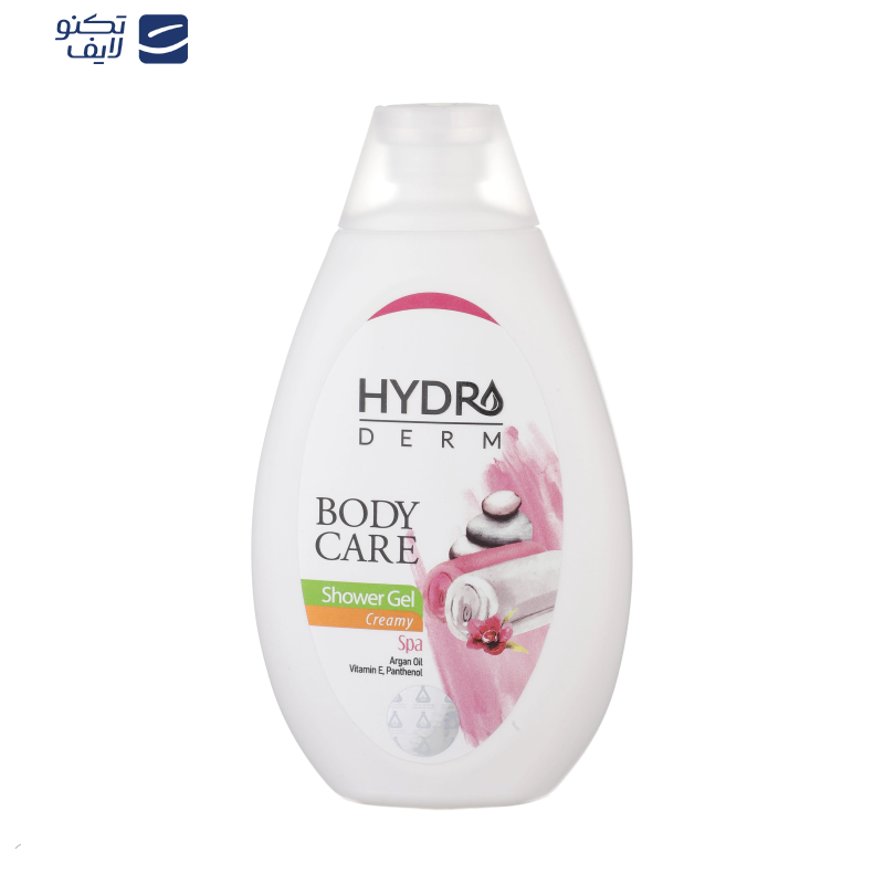 شامپو بدن هیدرودرم مدل SPA مناسب انواع پوست حجم 500 میلی لیتر