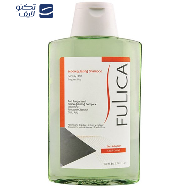 شامپو کاهش دهنده چربی فولیکا مخصوص موهای چرب حجم 200 میلی‌لیتر