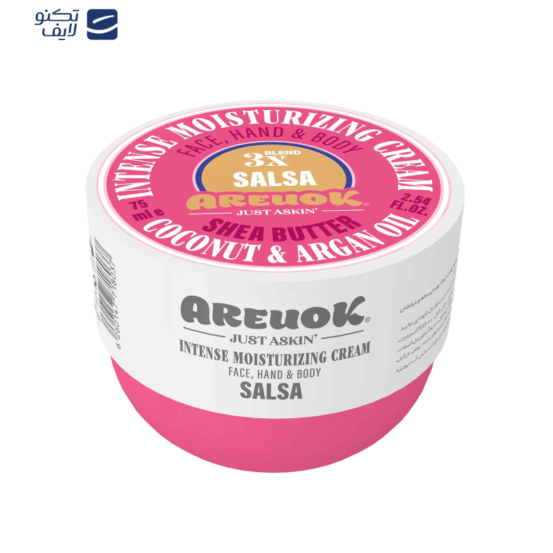 کرم مرطوب‌کننده آر یو اوکی مدل salsa حجم 75 میلی‌لیتر