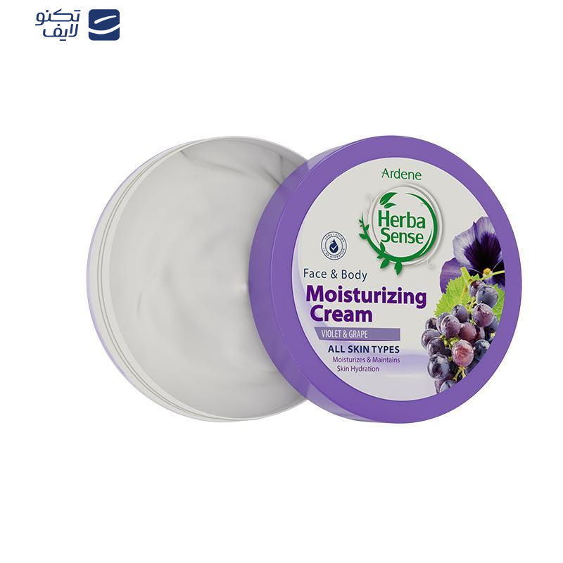 کرم مرطوب کننده آردن هرباسنس مدل Violet And Grape وزن 150 گرم