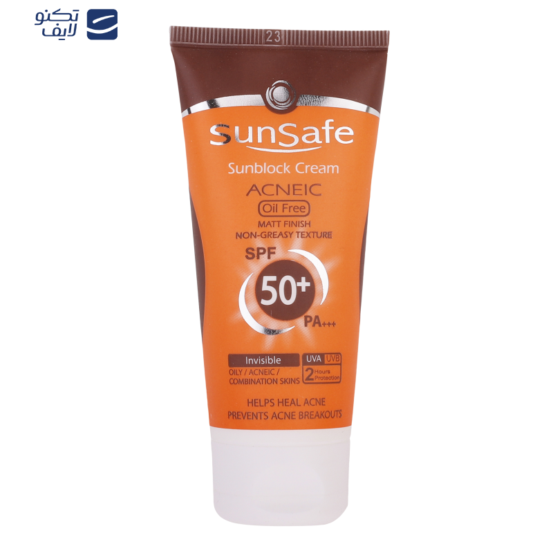 کرم ضدآفتاب سان‌سیف مدل 003، حجم 50 میلی‌لیتر