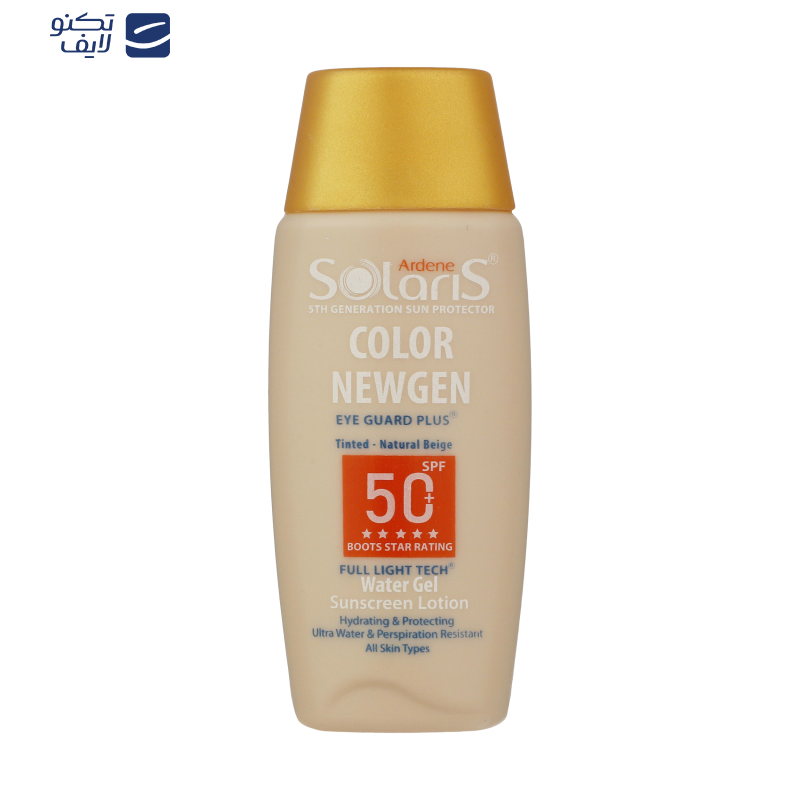 لوسیون ضد آفتاب آردن سولاریس مدل Color Newgen حجم 75 میلی لیتر