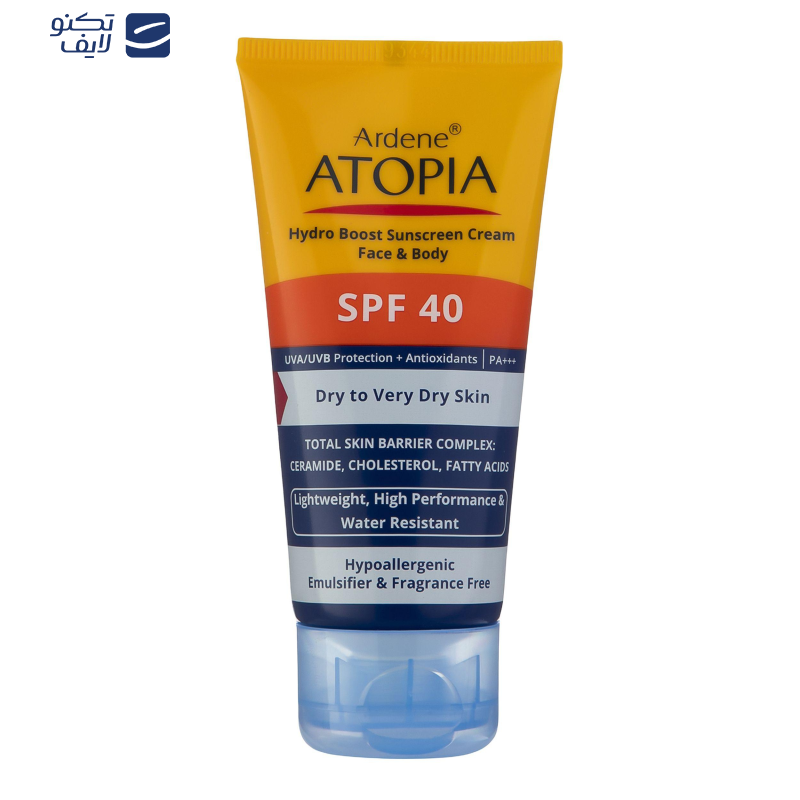کرم ضد آفتاب آردن آتوپیا حجم 50 میلی لیتر