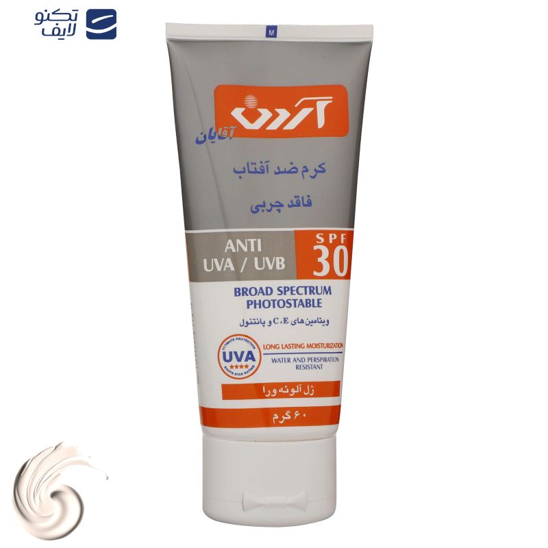 کرم ضدآفتاب آقایان آردن SPF30 وزن 60 گرم
