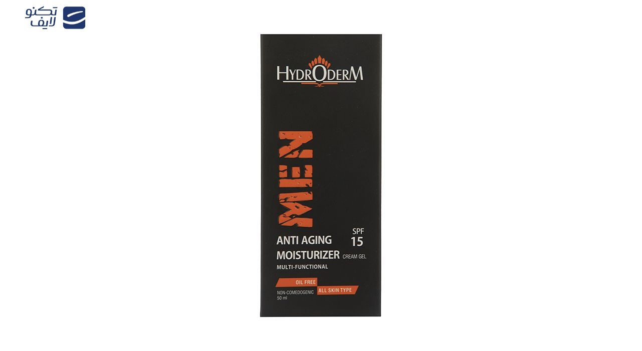 ژل مرطوب کننده و ضد چروک هیدرودرم مدل Oil Free حجم 50 میلی لیتر 