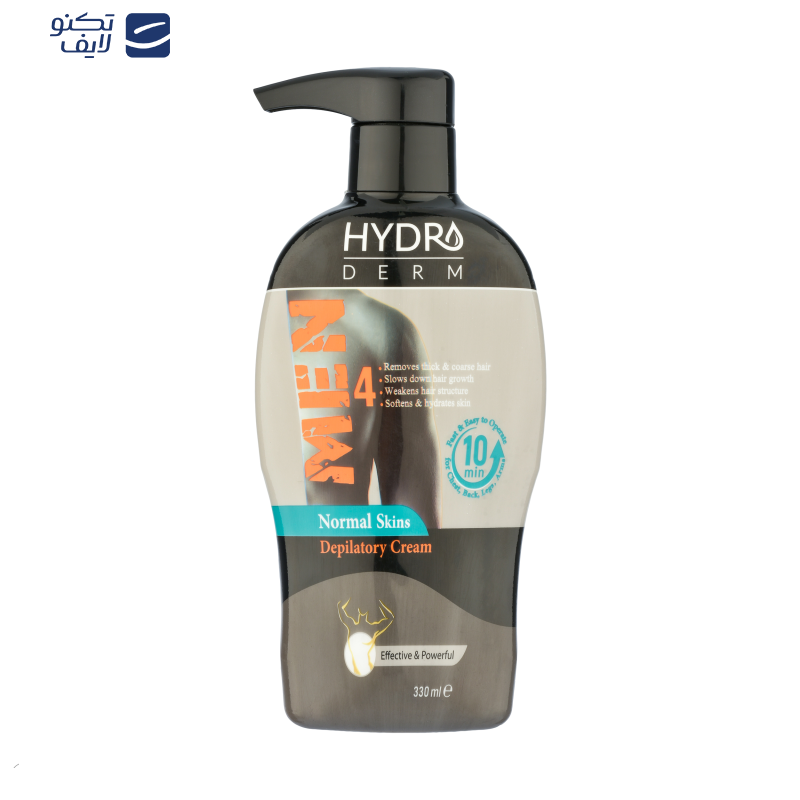 کرم موبر صورت و بدن هیدرودرم مدل Men 4 مناسب پوست های معمولی حجم 330 میلی لیتر