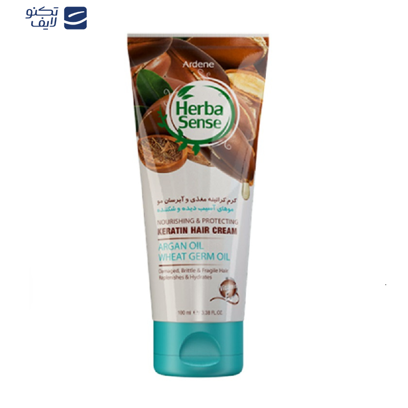 کرم مو آردن هرباسنس مدل آرگان حجم 100 میلی لیتر