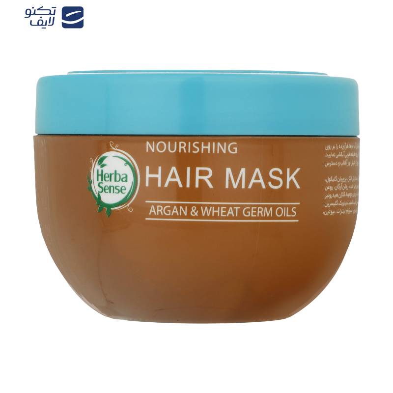 ماسک مو آردن هرباسنس مدل جوانه گندم حجم 250 میلی لیتر