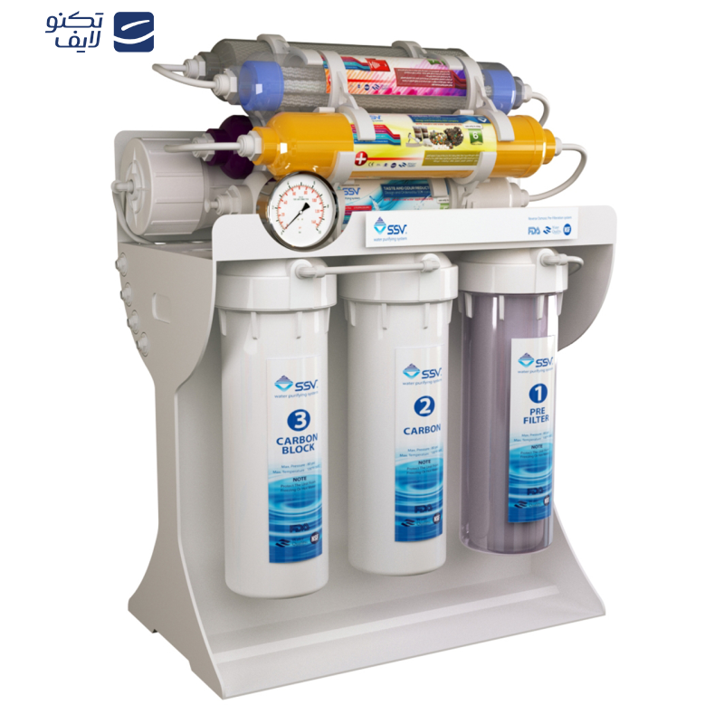 دستگاه تصفیه کننده آب اس اس وی مدل UltraPro X1000 به همراه فیلتر بسته 4 عددی