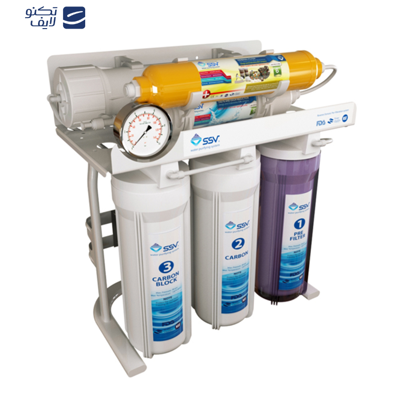 دستگاه تصفیه کننده آب اس اس وی مدل MaxTec X600 به همراه فیلتر بسته 3 عددی