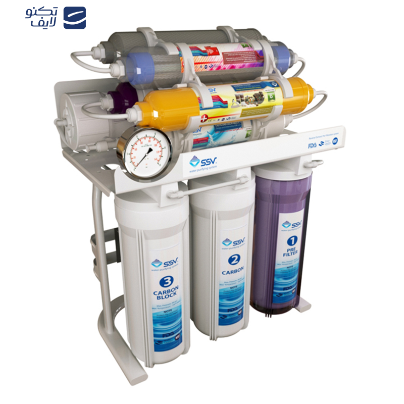 دستگاه تصفیه کننده آب اس اس وی مدل MaxTec X900 به همراه فیلتر بسته 3 عددی