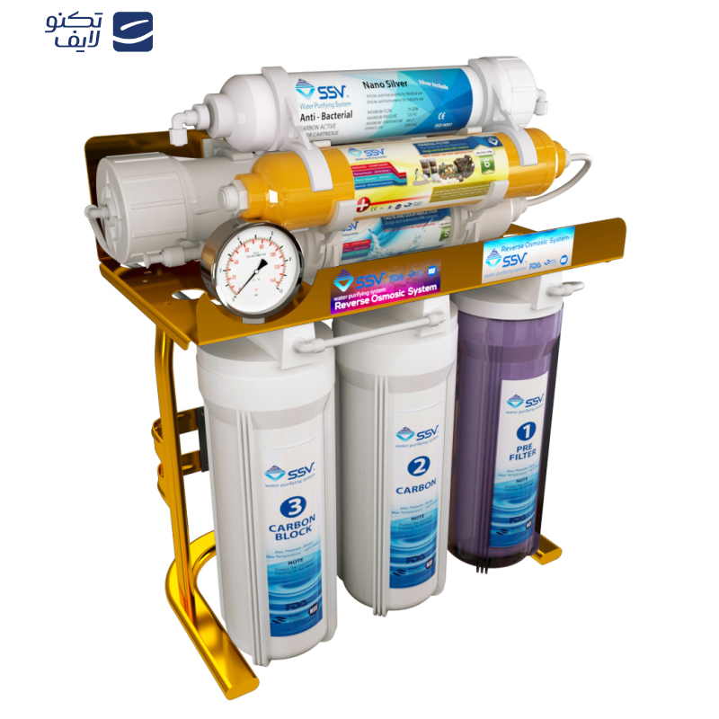 دستگاه تصفیه کننده آب خانگی اس اس وی مدل MaxGold X730