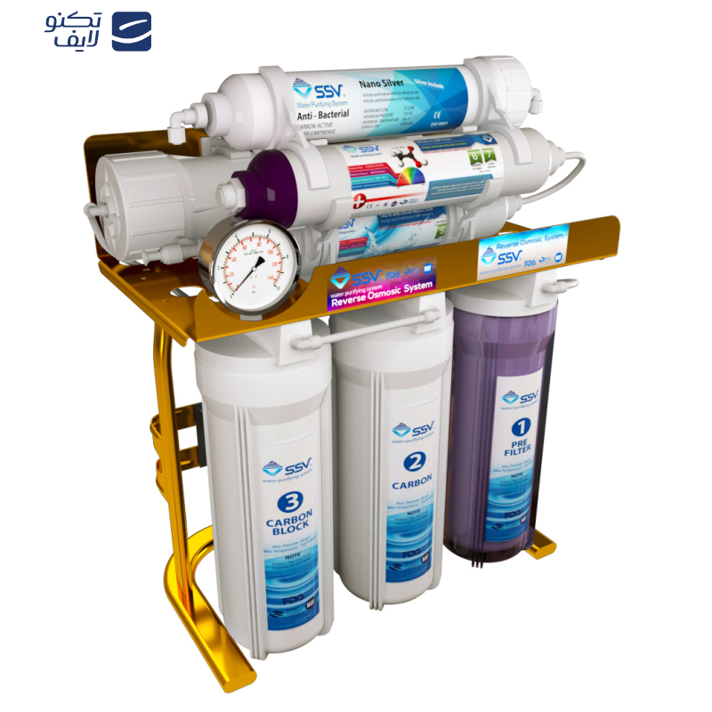 دستگاه تصفیه کننده آب اس اس وی مدل MaxGold X845