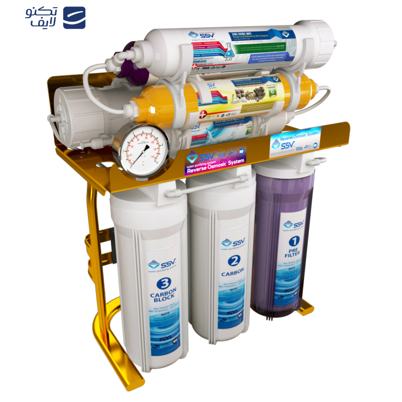 دستگاه تصفیه کننده آب اس اس وی مدل MaxGold X850