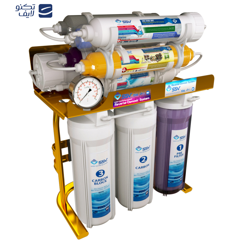 دستگاه تصفیه کننده آب اس اس وی مدل MaxGold X1150