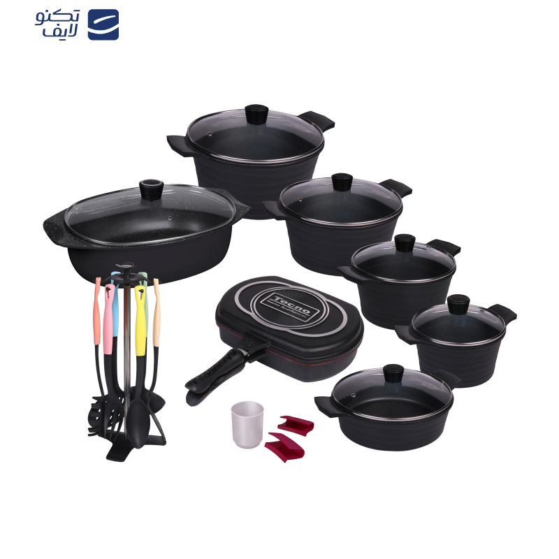 سرویس پخت و پز 24 پارچه تکنو مدل ونوس سرویس پخت و پز 24 پارچه تکنو مدل ونوس