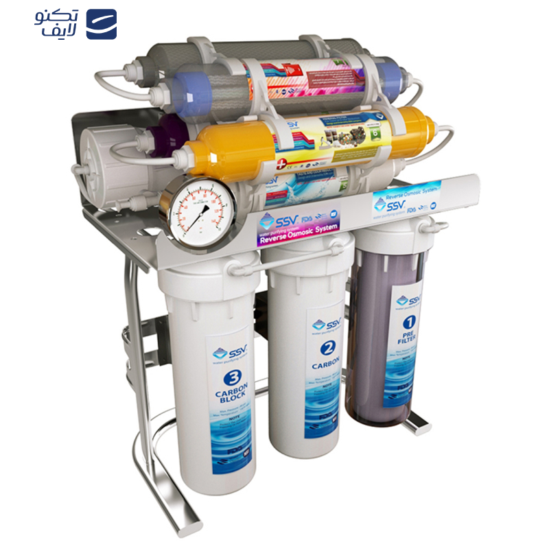 دستگاه تصفیه آب اس اس وی مدل UltraSpring 2W X900 به همراه شیر تصفیه آب