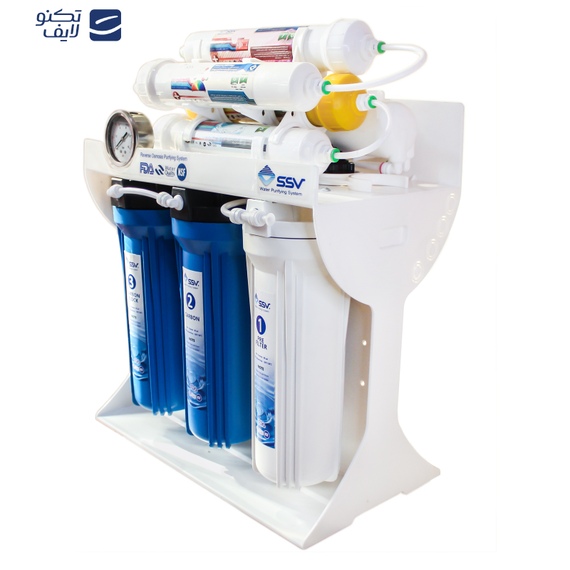 دستگاه تصفیه کننده آب اس اس وی مدل BlueStar x800 به همراه فیلتر بسته 3 عددی