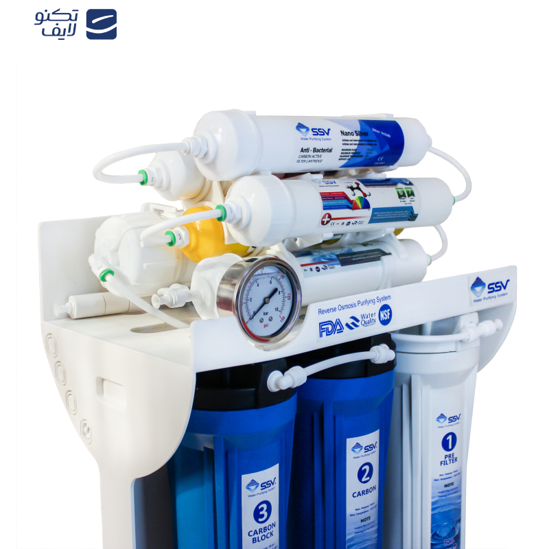 دستگاه تصفیه کننده آب اس اس وی مدل BlueStar 2W X900 به همراه شیر دوکاره 