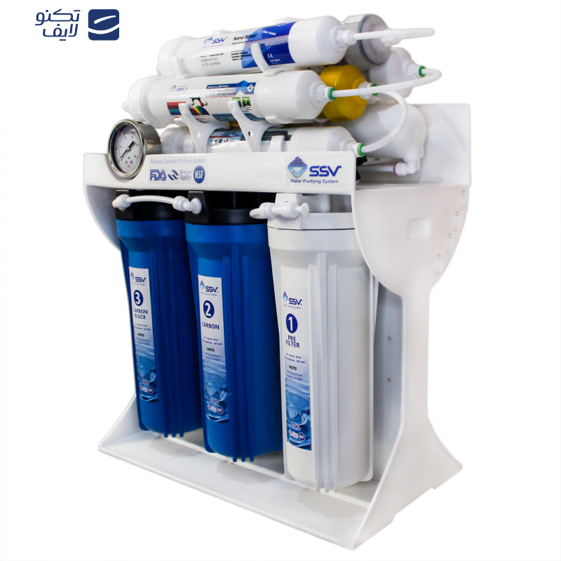 دستگاه تصفیه کننده آب اس اس وی مدل BlueStar X1150 به همراه فیلتر بسته 3 عددی