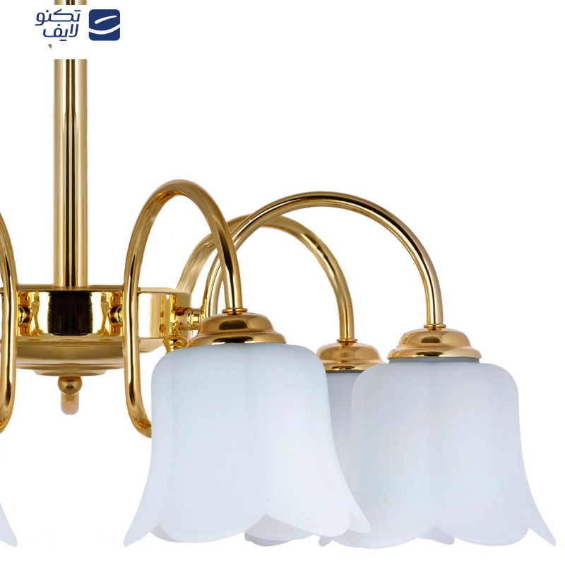 لوستر 7 شعله چشمه نور کد 809.7