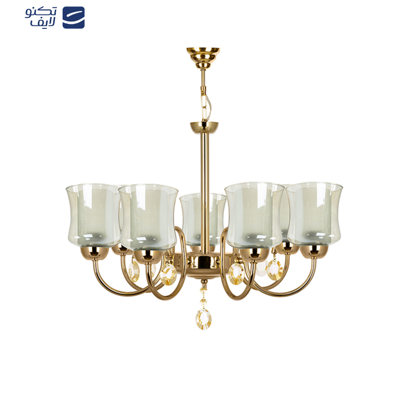 لوستر هفت شعله چشمه نور کد 811/7