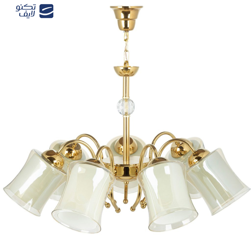 لوستر 7 شعله چشمه نور کد A833.7